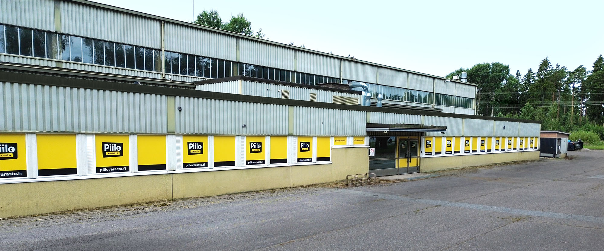 Piilovaraston halli Ulasoorintiellä Porissa